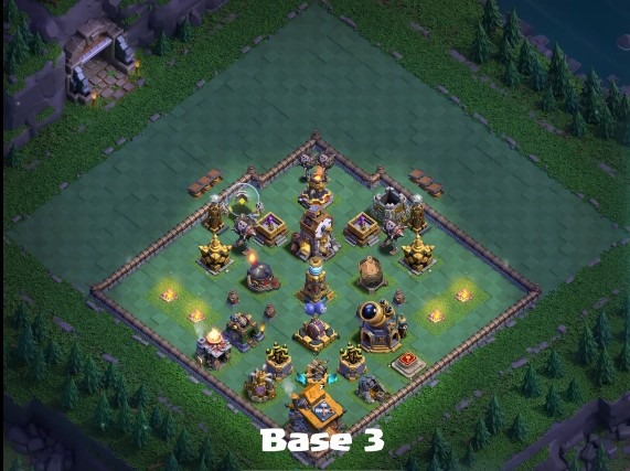 Builder Hall 10 base layouts