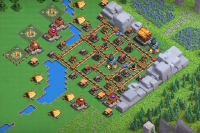 The Barbarian Camp level 2 base 1