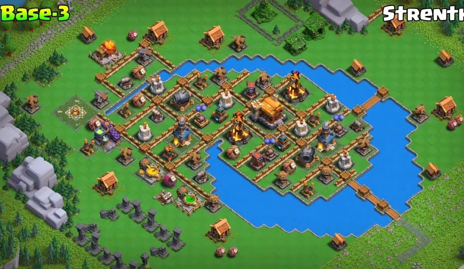 Wizard Valley level 4 base 1
