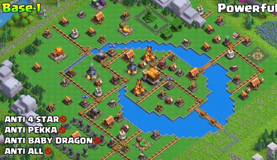 Wizard Valley level 4 base 1